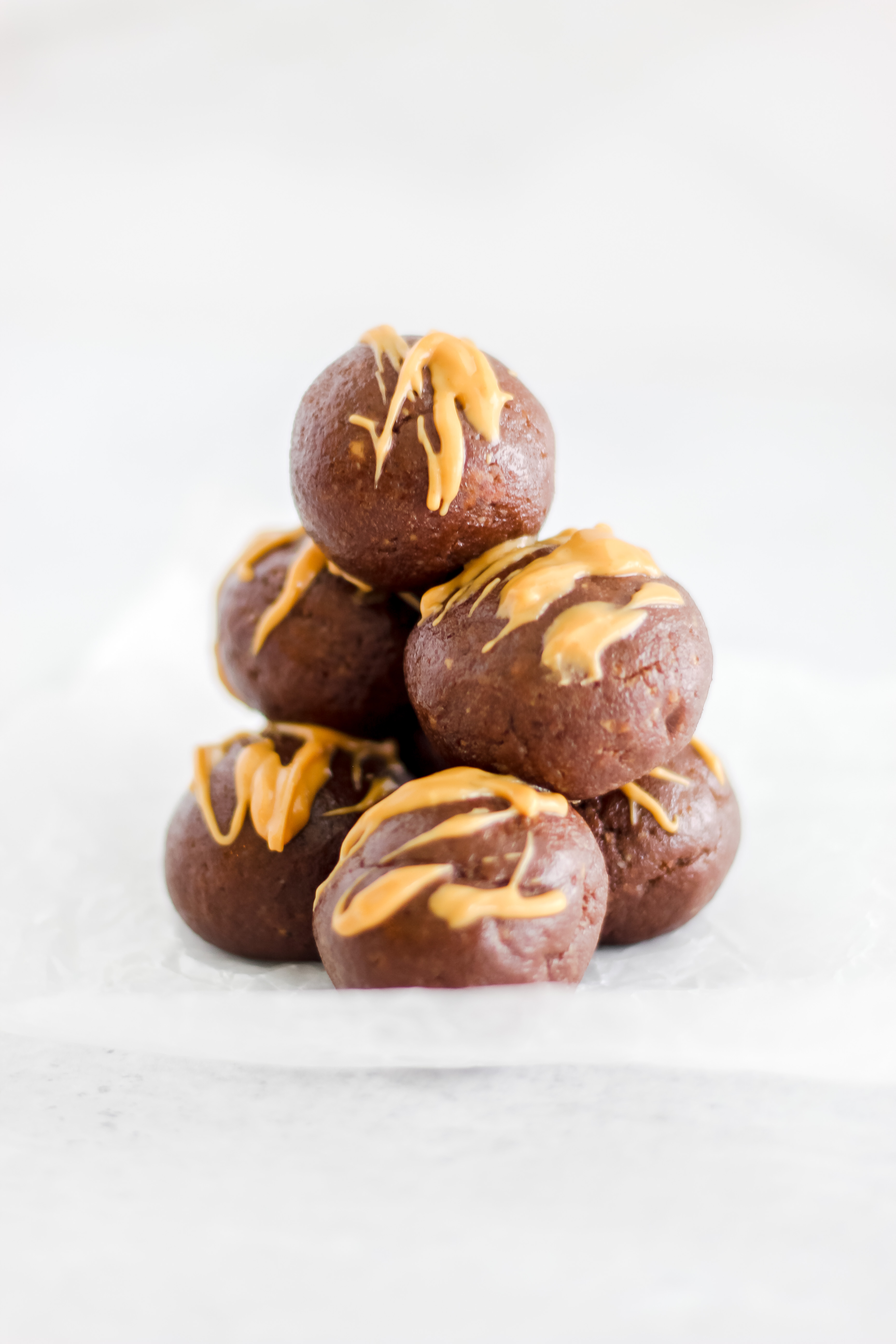 Chocolate Peanut Butter Protein Balls Kaleena's Kitchen