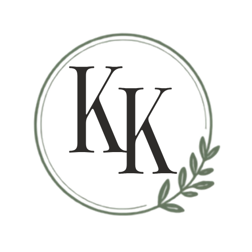 Kaleena's Kitchen circle logo.